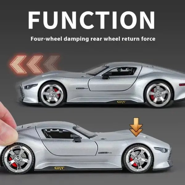 1:32 Mercedes-Benz AMG Vision GT Diecast Car - Image 3