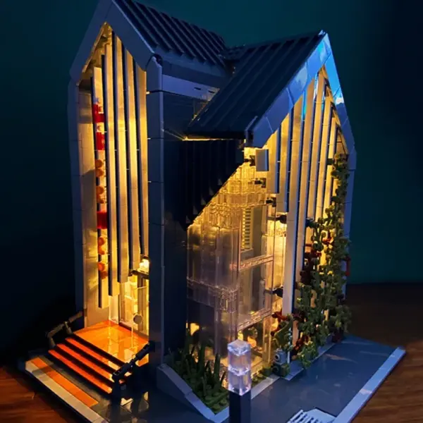 2789pcs Modern Library Building Block Set - Image 3