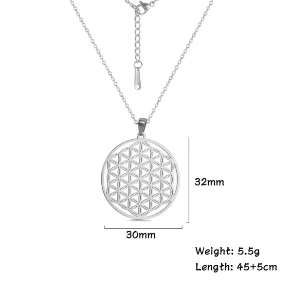 Flower of Life Pendant Necklace for Women - Image 24