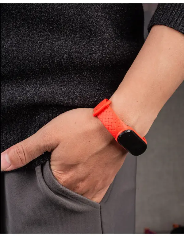 Silicone Wristband for Xiaomi Mi Band 6 7 - Image 6