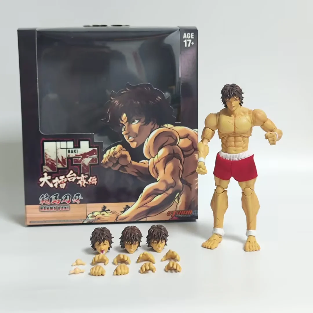 15cm Hanma Baki PVC Figure Collectible Toy 7 15cm Hanma Baki PVC Figure Collectible Toy - Image 7