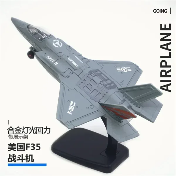 F-35 Fighter Alloy Model Display Ornament - Image 7