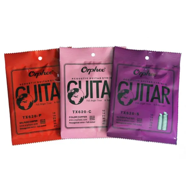 Orphee TX620-S Silver Plated Acoustic Guitar Strings - Image 6