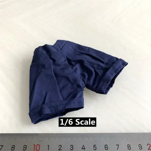 1/6 Scale Blue Shorts for 12 Inch Figures - Image 3