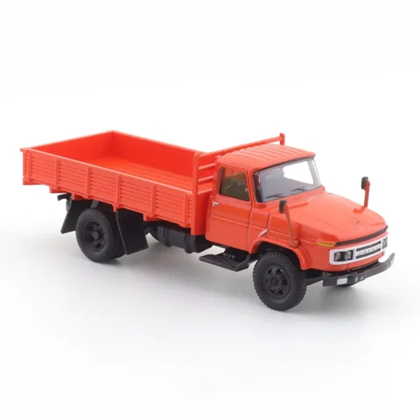 1/64 Scale Orange Diecast Truck Model Toy - Image 3