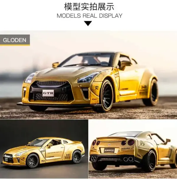 1:32 Nissan GTR Diecast Car Model - Image 10