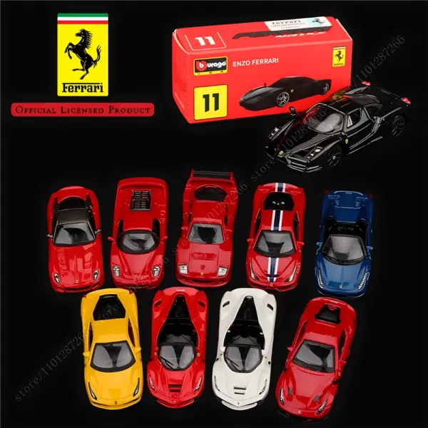 Bburago 1:64 Ferrari SF90 Diecast Model Car - Image 2