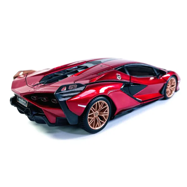 Bburago 1:24 Lamborghini Sian Diecast Model - Image 3