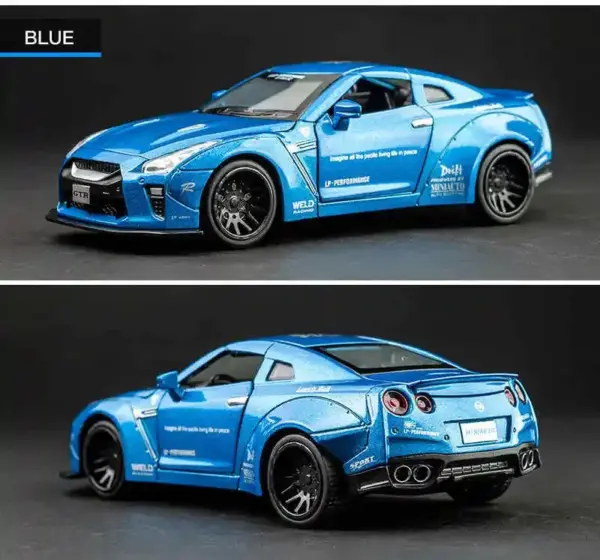 1:32 Nissan GTR Diecast Car Model - Image 11