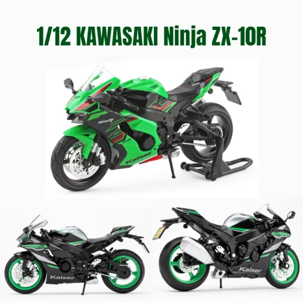 1:12 Kawasaki Ninja ZX-10R Diecast Model