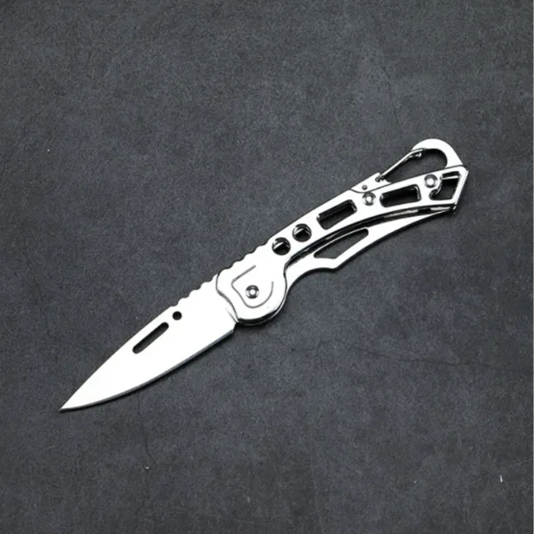 Compact Folding Stainless Steel Pocket Knife - Image 7