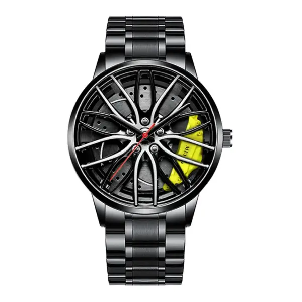 Fashion Men's Quartz Watch with Stainless Steel Band - Image 8