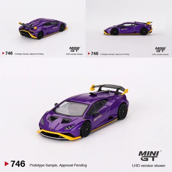 1/64 Lamborghini Huracán STO Diecast Model Car