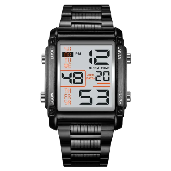 Men's Digital Sports Watch with Backlight - Image 9