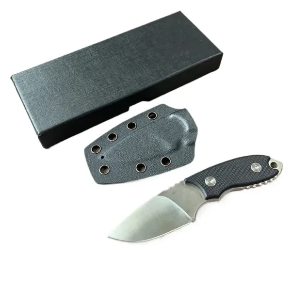 G10 D2 Steel Small Fixed Blade Knife