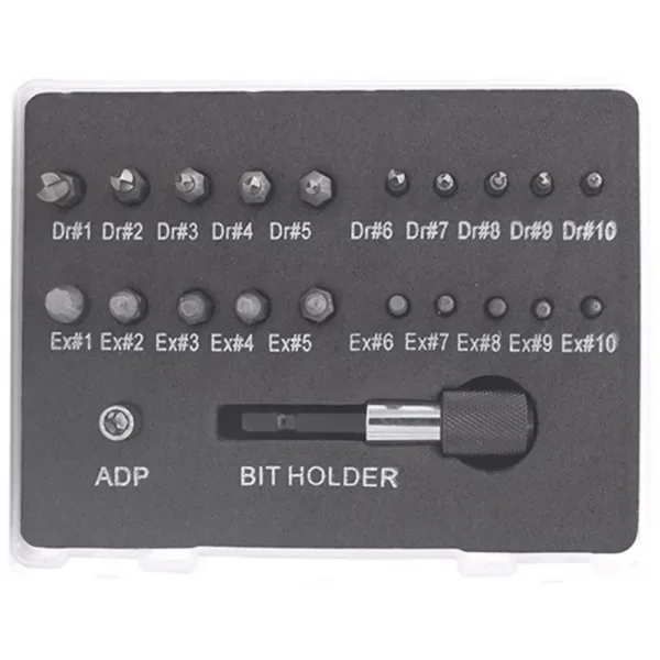 30-Piece Damaged Screw Extractor Set - Image 3