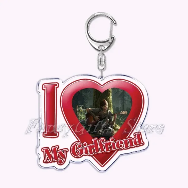 The Last of Us Joel Ellie Keychain Silver - Image 33