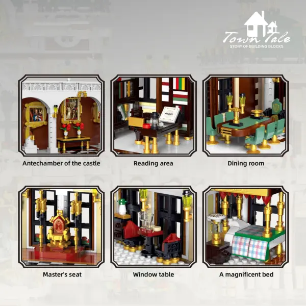 Luxury Palace Building Blocks Model 11930PCS - Image 4