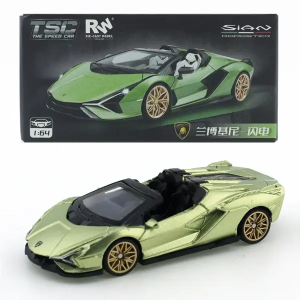 1/64 Scale Lamborghini Lightning Diecast Model Car - Image 8