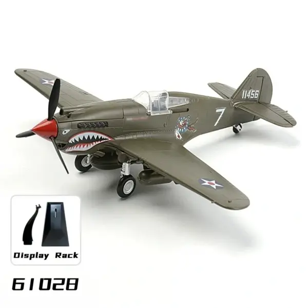 1/48 Scale P-40 Fighter Model Puzzle Kit - Image 6