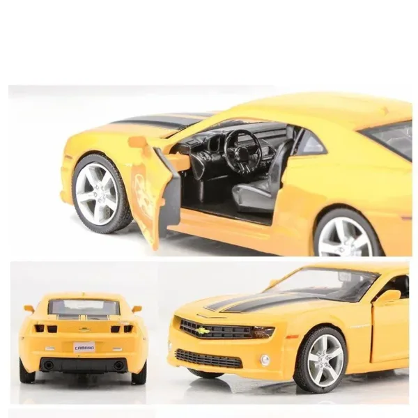 1:36 Chevrolet Camaro Diecast Toy Car Model - Image 4