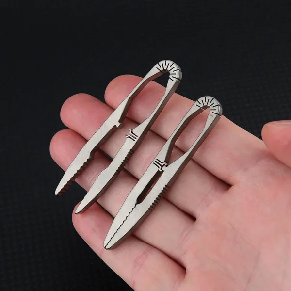 TC4 Titanium Steel Multifunctional Tweezer Tool - Image 4