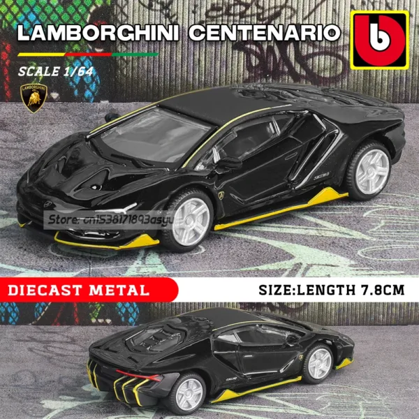 Bburago 1:64 Diecast Luxury Car Collection - Image 10