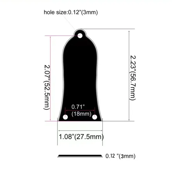 Guitar Truss Rod Cover for GIB LP Style - Image 6