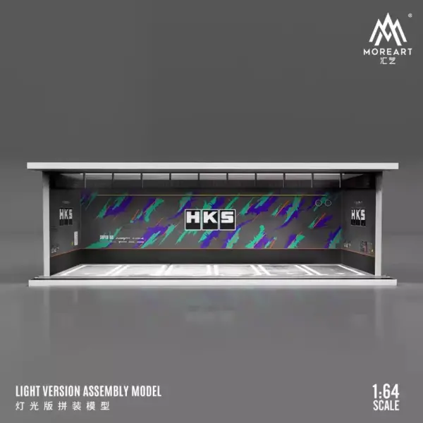 1:64 Scale Diorama Car Garage Model - Image 20