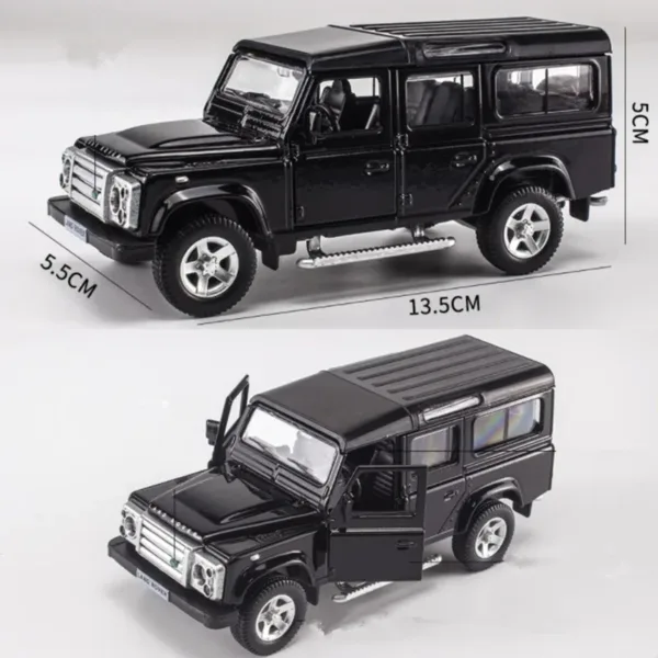 1:36 Land Rover Defender Diecast Model Car - Image 2