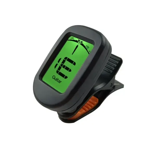 Clip-On Guitar and Ukulele Tuner with LCD Screen - Image 4