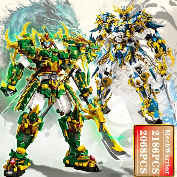 King Mecha Deformation Robot Building Blocks Set - Image 2