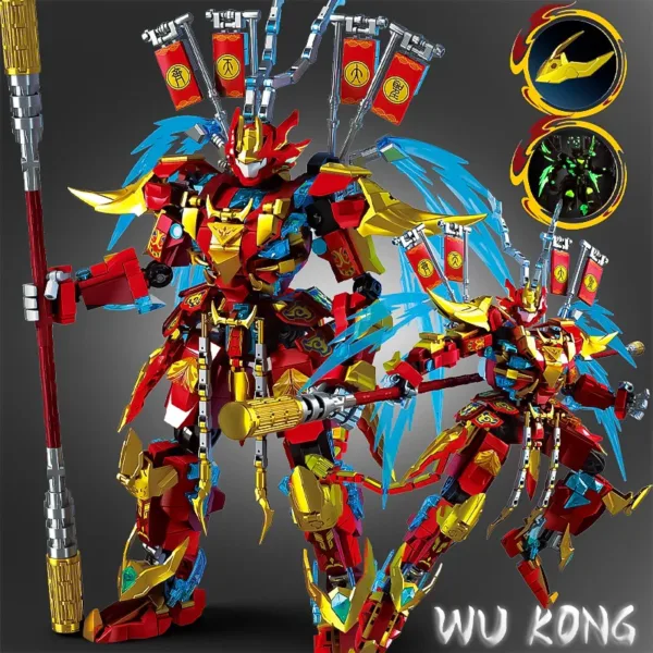 Wukong Mecha Building Block Model Set - Image 2