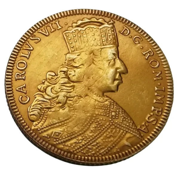 Gold-Plated 1 Ducat Copy Coin - Nurnberg