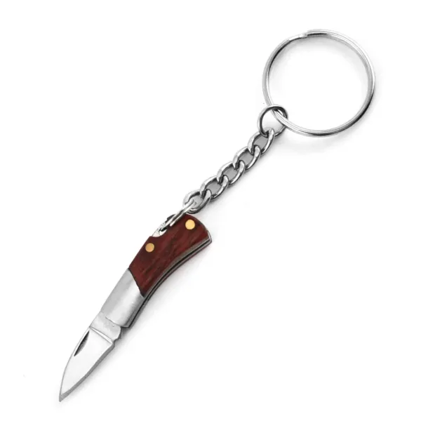 Mini Folding Knife Keychain with Sharp Blade - Image 14