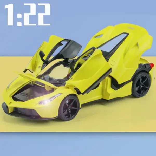 1:22 LaFerrari Alloy Diecast Toy Car Model - Image 8