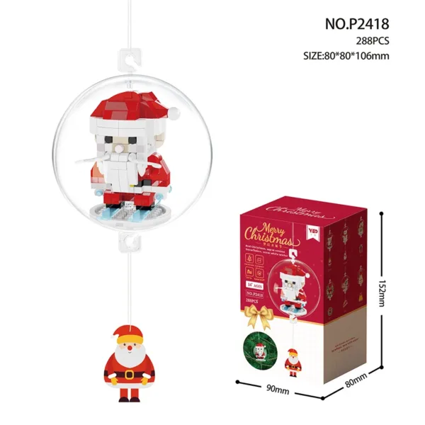 Christmas Mini Building Blocks Decoration Set - Image 7