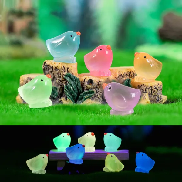 20 Pcs Glowing Mini Resin Animal Figurines - Image 13