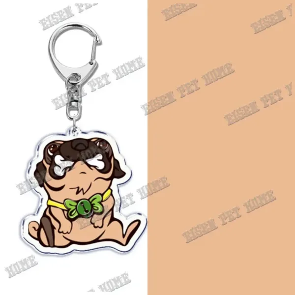 Cute PUG Keychain Pendant for All Occasions - Image 29