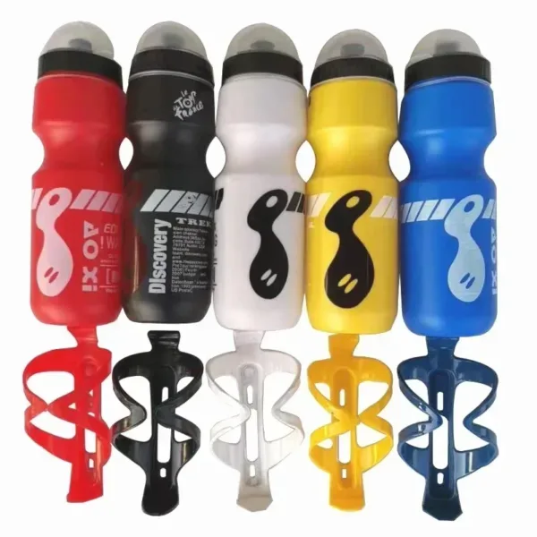 750ML Cycling Water Bottle with Cup Holder - Image 2