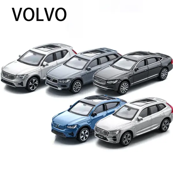 1:64 Alloy Volvo Model Car Collection