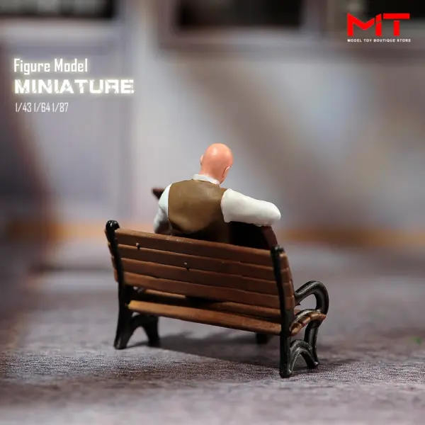 Miniature Figurine Set - Man Playing Guitar - Image 3