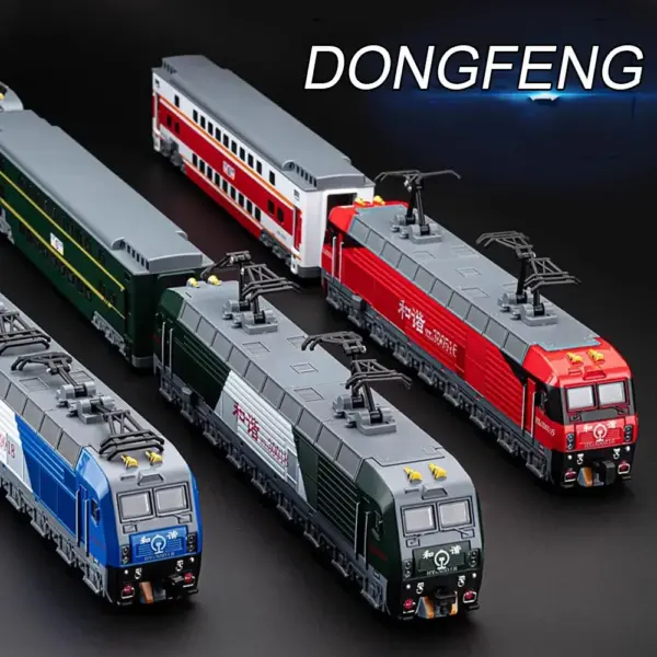 1:87 Scale DONGFENG HEXIE Electric Train Model