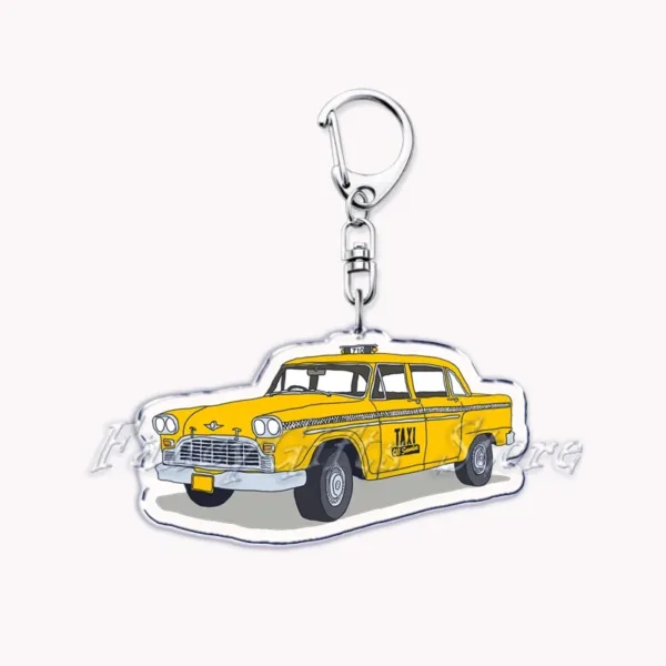 Classic Japanese Racing Cars Keychain Pendant - Image 22