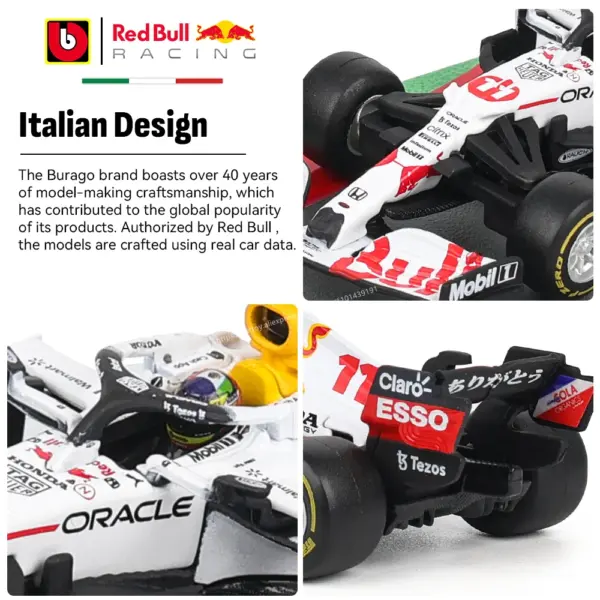 Bburago 1:43 Diecast F1 Red Bull Model - Image 2