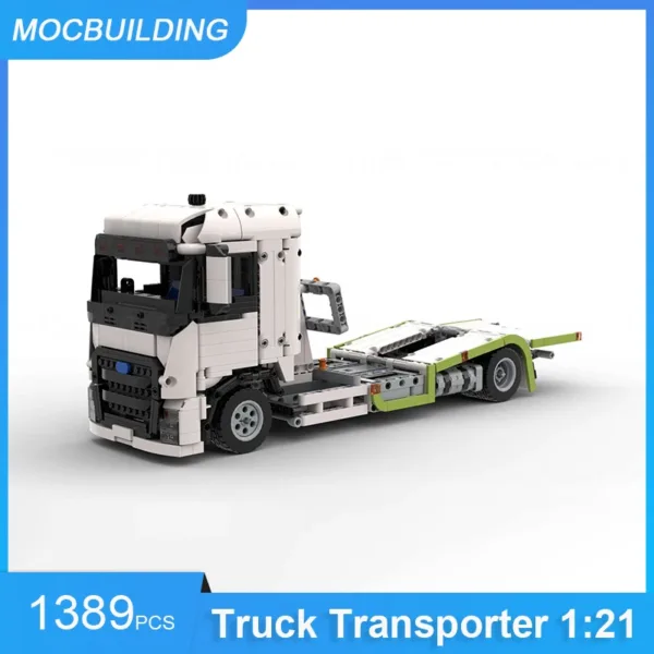 MOC Building Blocks 1:21 Scale Truck Model - Image 10