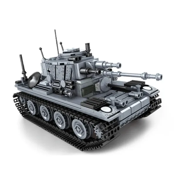 WW2 T-85 Military Tank Building Blocks Set - Image 2