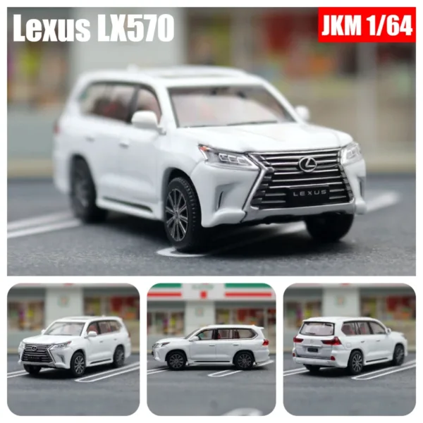 1:64 Lexus LX570 Diecast Model Toy Car - Image 2