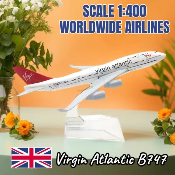 1:400 Diecast Concorde Aircraft Model Toy - Image 35