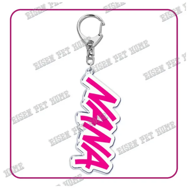 Nana Anime Keychain with Black Stones Pendant - Image 37